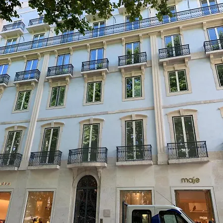 New!! Luxury Avenida Da Liberdade Flat- With Rooftop And Pool Lisboa