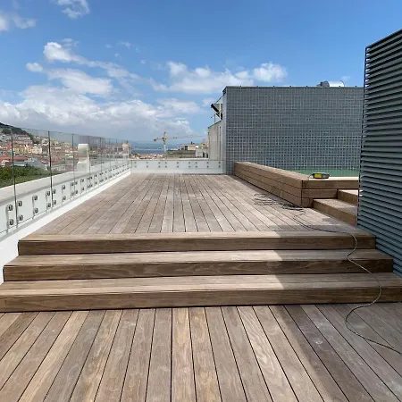New!! Luxury Avenida Da Liberdade Flat- With Rooftop And Pool Apartament