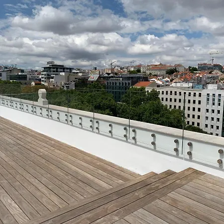 New!! Luxury Avenida Da Liberdade Flat- With Rooftop And Pool Apartmán *